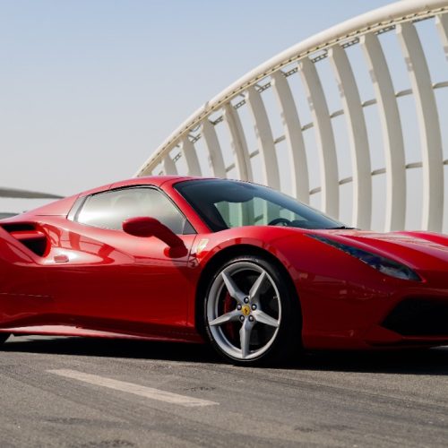Ferrari 488 Spider Red
