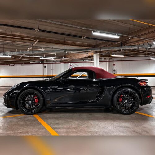 Porsche 718 Boxster Black