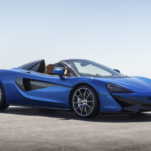 McLaren 570S Spider Blue