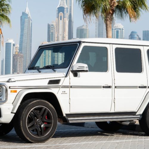 Mercedes G63 2017 White