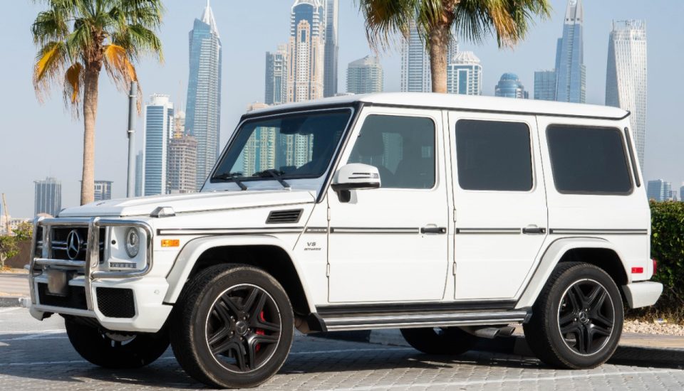 Mercedes G63 2017 White