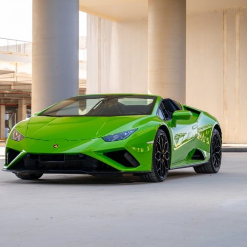 Lamborghini Huracan Evo Spyder Green