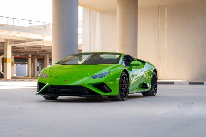 Lamborghini Huracan Evo Spyder Green