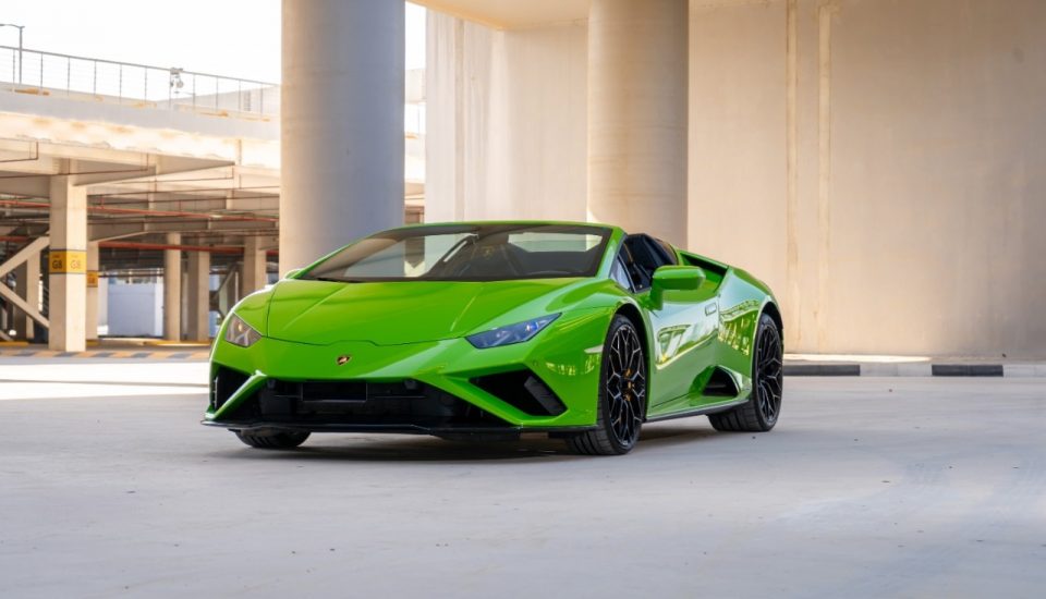 Lamborghini Huracan Evo Spyder Green