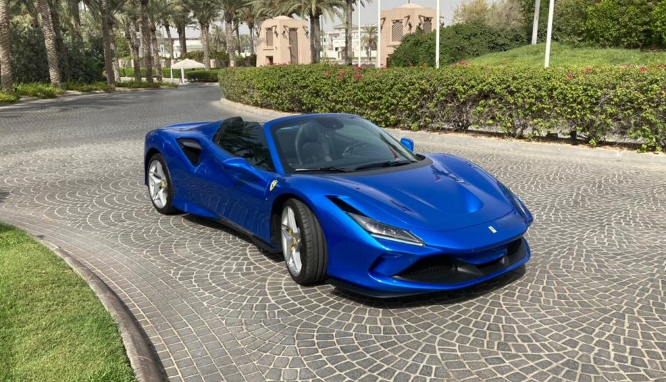 Ferrari F8 Spider Blu Corsa