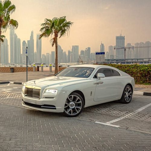 Rolls Royce Wraith White