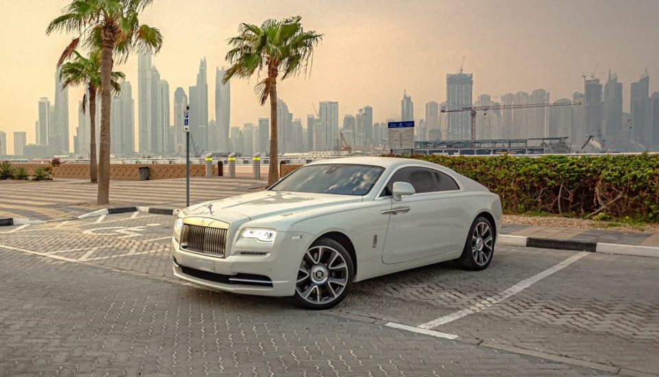 Rolls Royce Wraith White