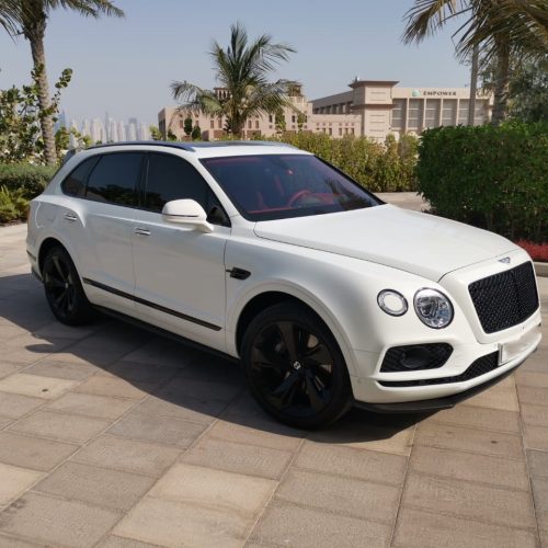 Bentley Bentayga White