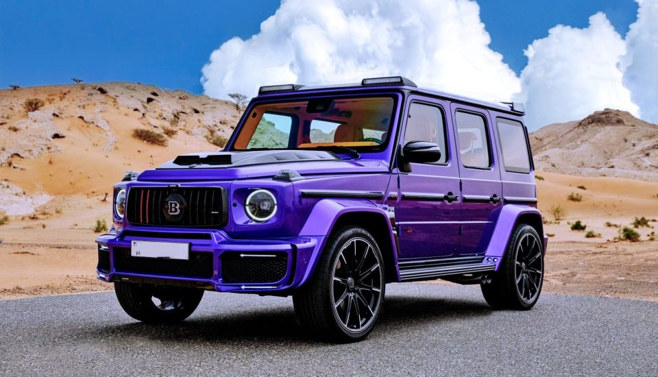 Mercedes Brabus 700 G63 Widester Purple
