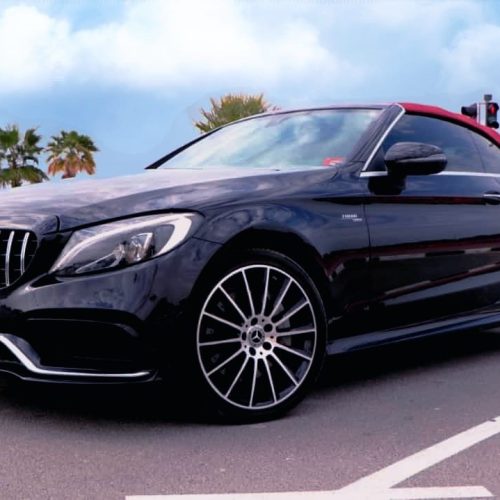 Mercedes C300 Convertible Black