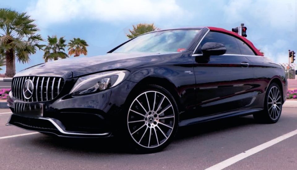 Mercedes C300 Convertible Black