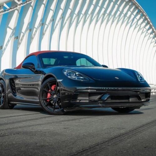 Porsche Boxster GTS Black
