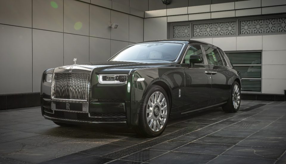 Rolls Royce Phantom Green Bespoke