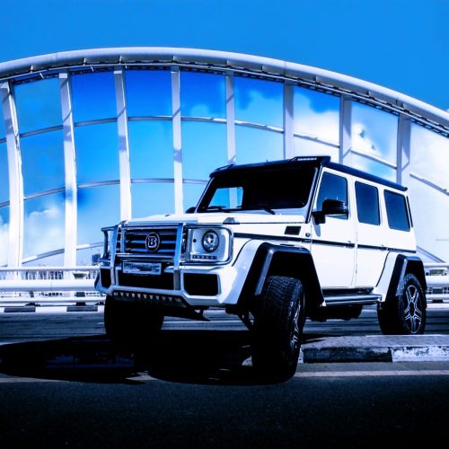 Mercedes G500 White