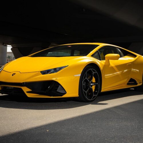 Lamborghini Huracan Evo Coupe Yellow