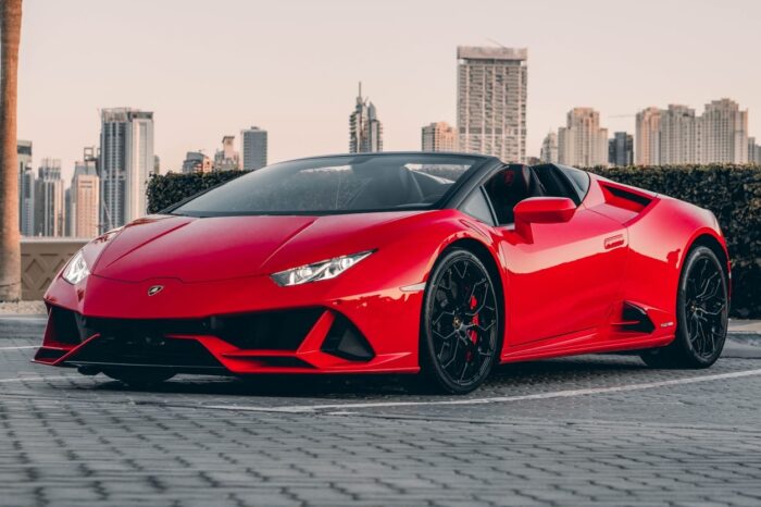 Lamborghini Huracan EVO Spyder Red