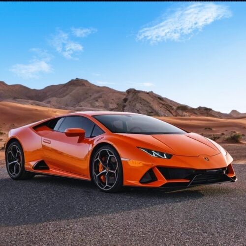 Lamborghini Huracan Evo Coupe Orange