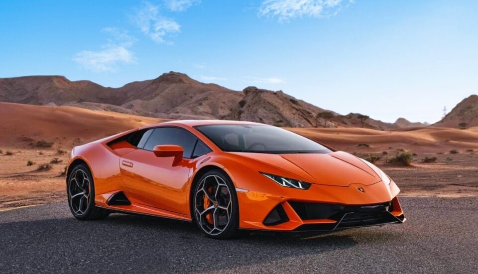 Lamborghini Huracan Evo Coupe Orange