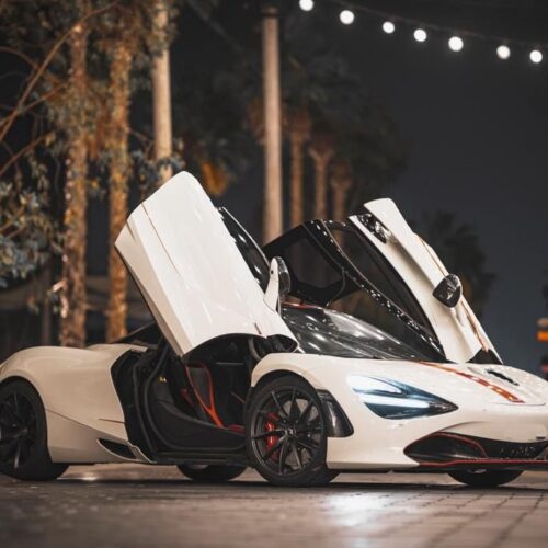 McLaren 720s Spider White
