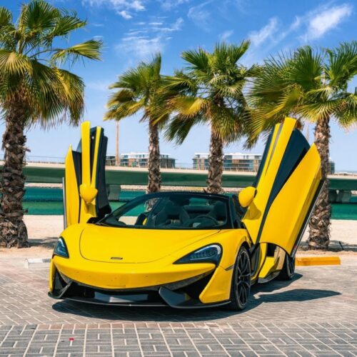 McLaren 570S Spider Yellow