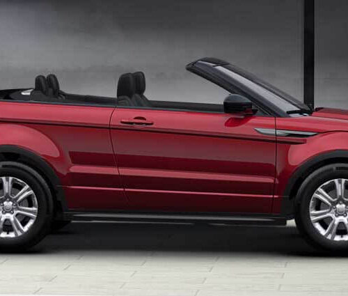 Range Rover Evoque Convertible Red