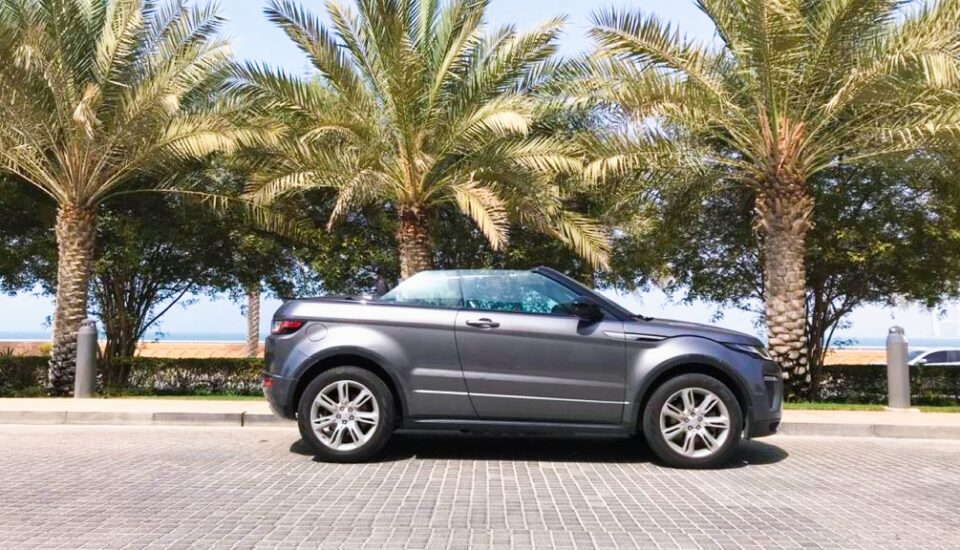 Range Rover Evoque Convertible Gray