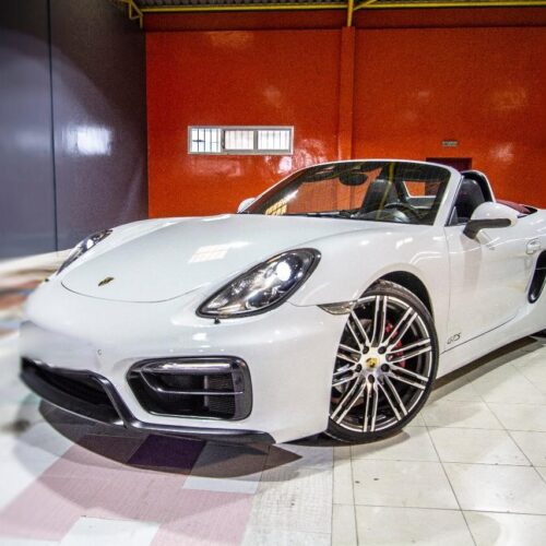 Porsche Boxster GTS White