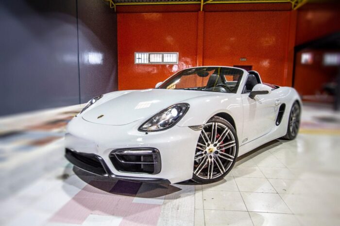 Porsche Boxster GTS White