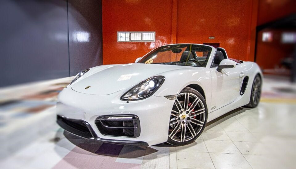 Porsche Boxster GTS White