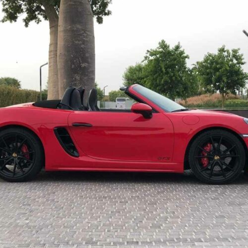 Porsche Boxster GTS Red