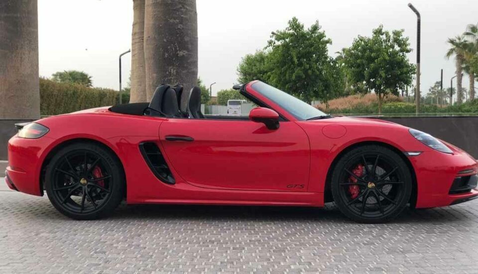 Porsche Boxster GTS Red