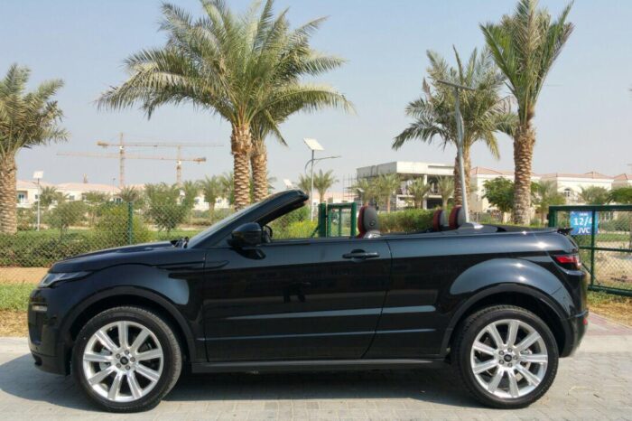 Range Rover Evoque Convertible Black