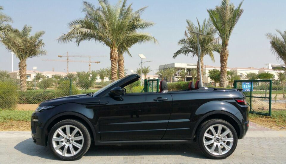 Range Rover Evoque Convertible Black